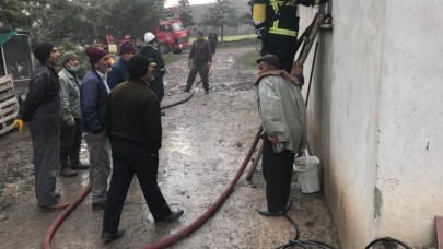 MÜSTAKİL EVDE YANGIN ÇIKTI