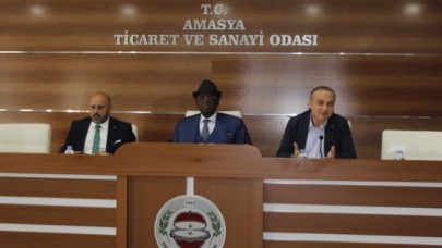 MÜSTEŞAR DİALLO, TSO ÜYELERİ İLE BİR ARAYA GELDİ