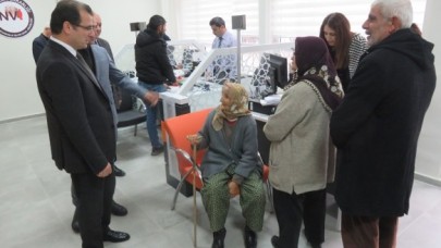 NÜFUS HİZMETLERİ HAKKINDA BİLGİLER ALDI