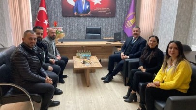 ODA ZİYARETLERİNE DEVAM ETTİ