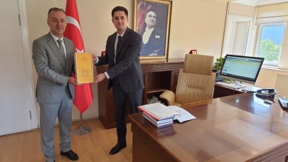 OFLU’DAN KAYMAKAM SOYDAŞ’A HAYIRLI OLSUN ZİYARETİ