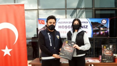 ÖĞRENCİLER TERÖR VE UYUŞTURUCU KONUSUNDA BİLGİLENDİRİLDİ