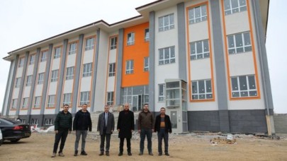 OKUL BİNASINDA SONA YAKLAŞILDI