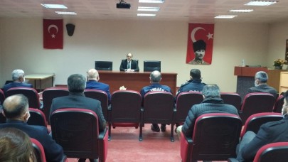 OKUL GÜVENLİĞİ TOPLANTISI YAPILDI