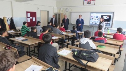OKUL ZİYARETLERİNE DEVAM ETTİ