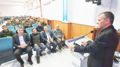 ORMAN KORUMA HİZMET İÇİ EĞİTİMLERİ DEVAM EDİYOR