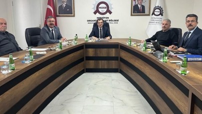 OSB YÖNETİMİ TOPLANDI