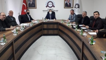 OSB YÖNETİMİ TOPLANDI