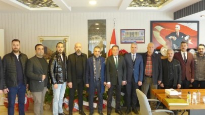 OSB YÖNETİMİNDEN HAYIRLI OLSUN ZİYARETİ
