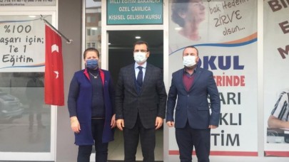 ÖZEL ÇAMLICA KİŞİSEL GELİŞİM KURSU’NU ZİYARET ETTİ
