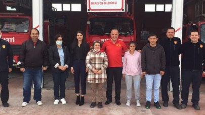 ÖZEL ÇOCUKLAR İFTAİYE AĞABEYLERİNİ UNUTMADI