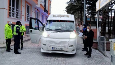 ÖZEL SERVİS ARAÇLARI DENETLENDİ