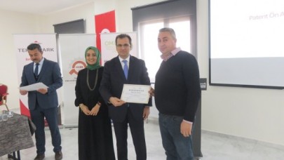 PATENT EĞİTİMİ KATILIMCILARI SERTİFİKALARINI ALDI