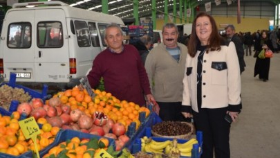 PAZARCI ESNAFININ SORUNLARINI DİNLEDİ