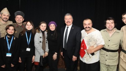 PERDE AÇILDI, MERZİFONLU AKIN ETTİ