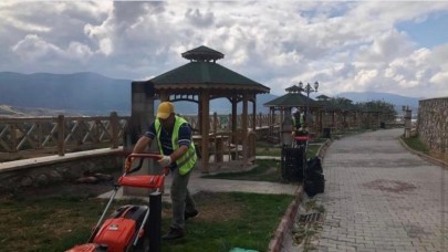 PİKNİK ALANLARINDA TEMİZLİK ÇALIŞMALARI DEVAM EDİYOR