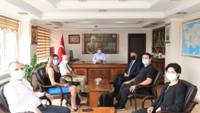 PROF. ÖZİL’DEN KAYMAKAM DEMİRKALE’YE ZİYARET