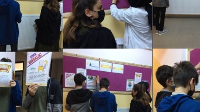 PROJE İLE ÖĞRENCİLER BİLİNÇLENDİRİLİYOR