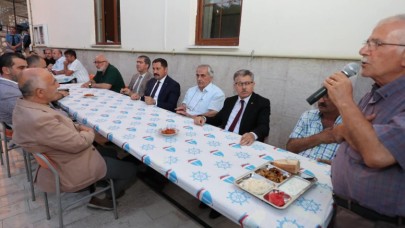 PROTOKOL CEMEVİ’NDE İFTARA KATILDI