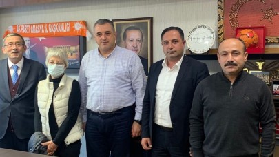 SAATCI VE EKİBİNDEN MİLLETVEKİLLERİNE ZİYARET