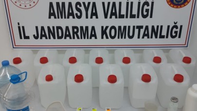 Sahte İçki Ele Geçirildi