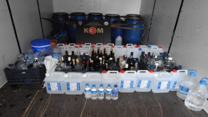 SAHTE İÇKİ OPERASYONUNDA 4 ŞÜPHELİ TUTUKLANDI