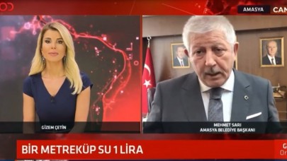 SARI, CANLI YAYINDA SU İNDİRİMİNİ ANLATTI