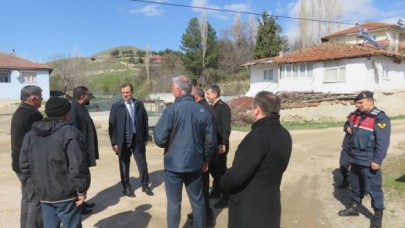 SARIKÖY VE ÇAVUNDUR KÖYLERİNİ ZİYARET ETTİ