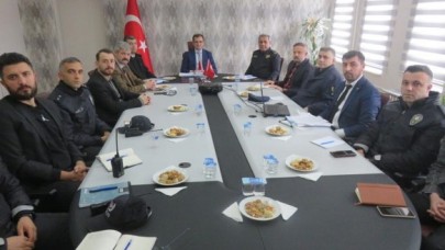 SEÇİM GÜVENLİĞİ TOPLANTISI YAPILDI