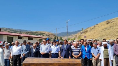 ŞEHİDİMİZİN BABASI SON YOLCULUĞUNA UĞURLANDI