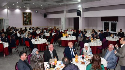 ŞEHİT YAKINLARI VE GAZİLER İLE İFTARDA BULUŞTU