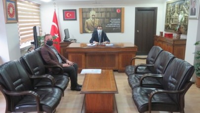 SERHAN ÖZTUNÇ’TAN KAYMAKAM GÜLDOĞAN’A ZİYARET