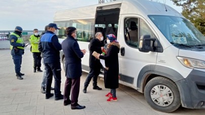 SERVİS ARAÇLARI DENETİMLERİ DEVAM EDİYOR