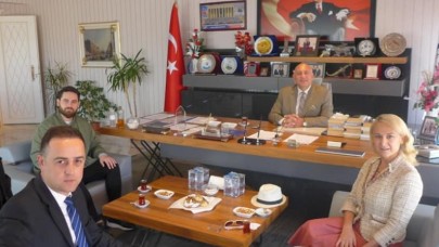 SEVİ SARI’DAN MERZİFON TSO’YA ZİYARET