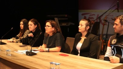 ŞİDDETE HAYIR KONULU PANEL DÜZENLENDİ