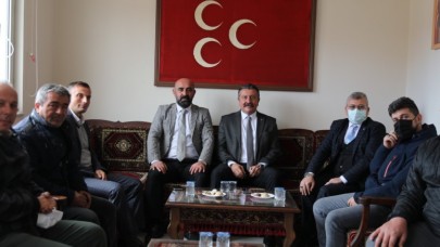 SİYASİ PARTİ ZİYARETLERİ DÜN DE DEVAM ETTİ