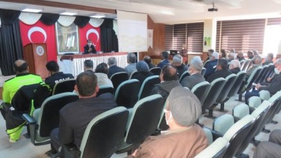 ŞUBAT AYI MUHTARLAR TOPLANTISI YAPILDI