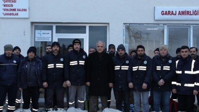 SULUOVA BELEDİYESİ’NDEN DESTEK EKİP