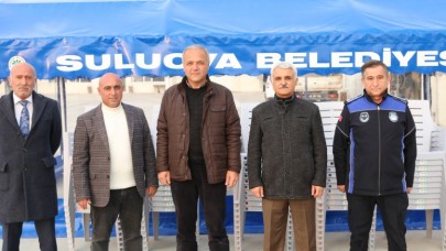 SULUOVA BELEDİYESİNDEN CENAZE SAHİPLERİNE TAZİYE ÇADIRI HİZMETİ