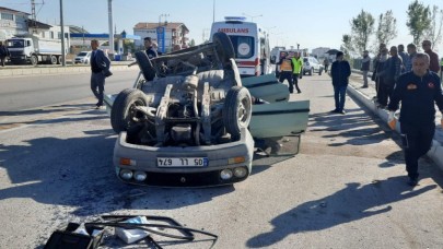 SULUOVA’DA KAZA 3 YARALI