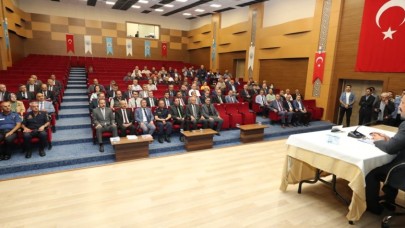SULUOVA’DA MUHTARLAR TOPLANTISI YAPILDI