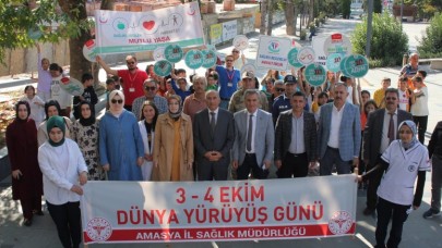 SULUOVA’DA “SAĞLIK İÇİN HAREKET ET” YÜRÜYÜŞÜ YAPILDI