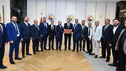 SULUOVA TSO’DAN, TOBB BAŞKANI HİSARCIKLIOĞLU’NA ZİYARET