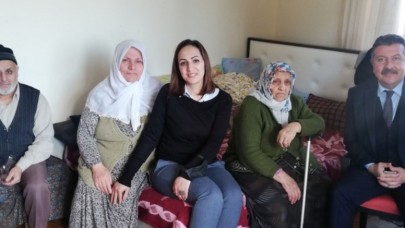 SÜNDÜS ŞEKER’İ ZİYARET ETTİ