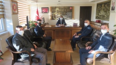 TAŞBEK’TEN KAYMAKAM GÜLDOĞAN’A ZİYARET