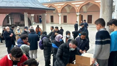 TAŞOVALI AİLELER İÇİN HAYIR LOKMASI DAĞITILDI