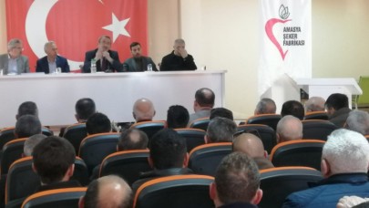 TAŞOVALI PANCAR ÜRETİCİLERİ BİLGİLENDİRİLDİ
