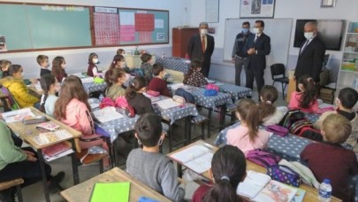 TEDBİRLERİ YERİNDE İNCELEDİ