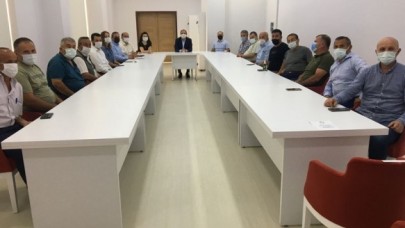 TEMMUZ AYI MUHTARLAR TOPLANTISI YAPILDI