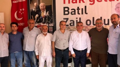 TOPAL’DAN SP’YE ZİYARET